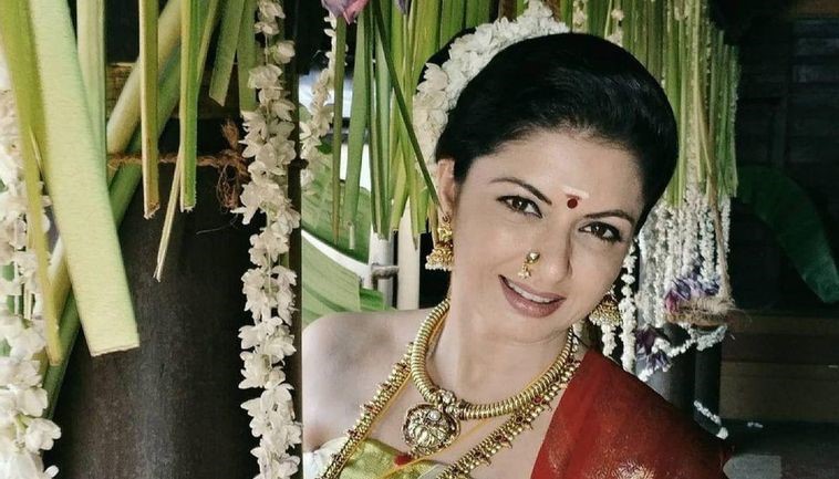 Bhagyashree has made her come back to the big screen