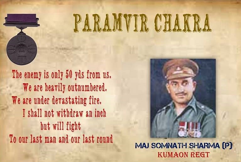 Major Somnath Sharma