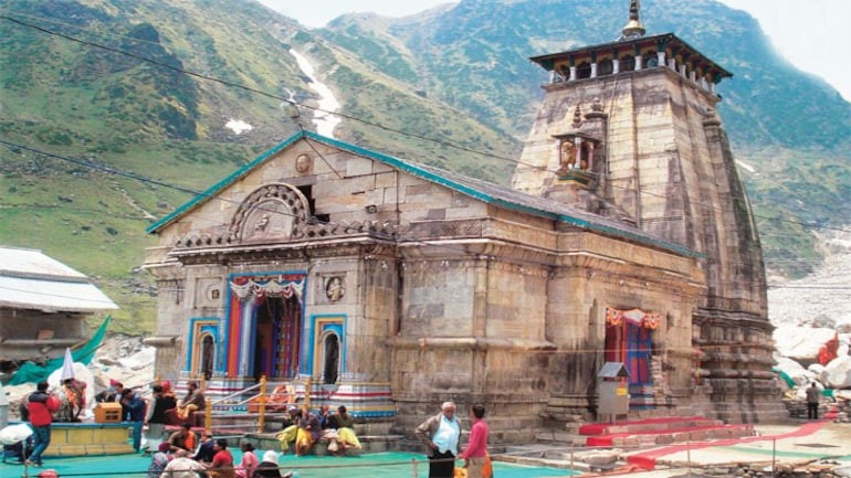 Kedarnath temple in Utrakhand