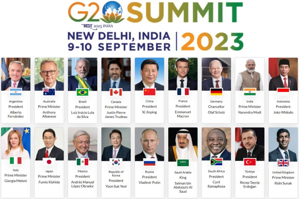 Countries participated in G20