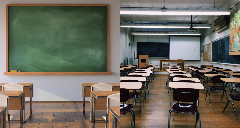 Modern Classroom in India