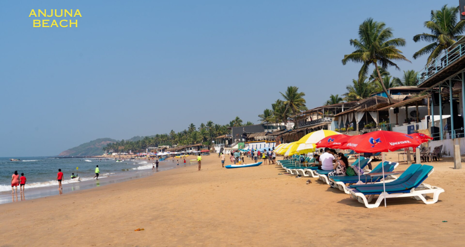 Anjuna Beach of Goa