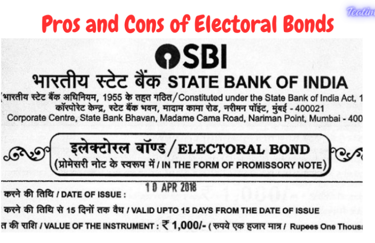 Pros and Cons of Electoral Bonds