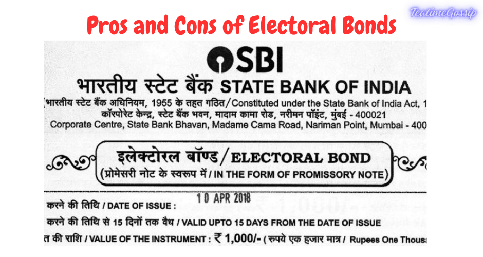 Pros and Cons of Electoral Bond